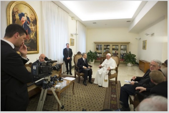 PAPA FRANCESCO DONA 40 MILIONI A FAVORE DELLE POPOLAZIONI DEL CENTRO-ITALIA - 24/01/2017