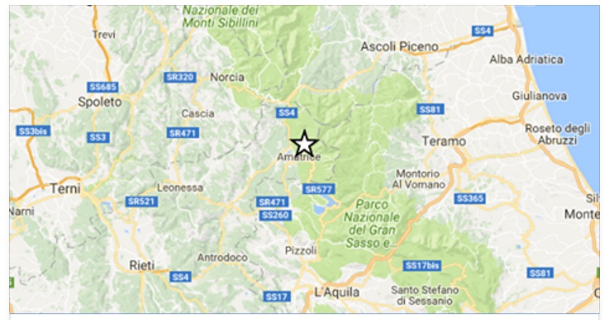 PAURA NEL CENTRO ITALIA. ANCORA UNA SCOSSA - 28/01/2017