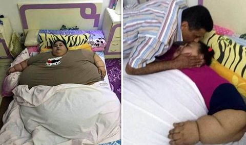 ''BASTA, NON NE POSSO PIU' DI ESSERE UN MOSTRO'' E' LEI LA DONNA PIU' GRASSA DEL MONDO: PESA 500 KG E DA QUANDO HA 11 ANNI NON ESCE DI CASA - 16/02/2017