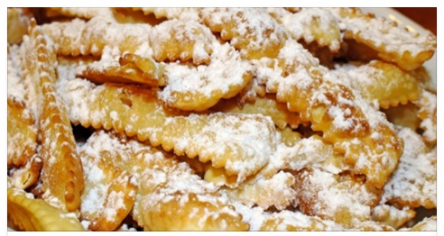 CHIACCHIERE AL FORNO: ECCO COME FARLE A CASA CROCCANTI E SAPORITE - 19/02/2017