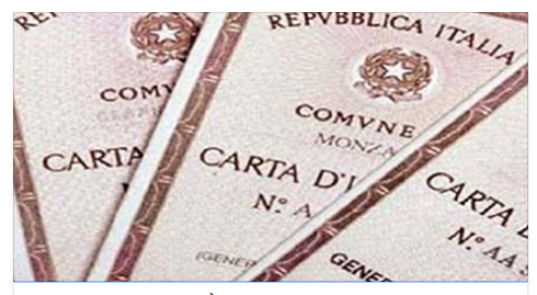 CARTA DI IDENTITA': DA OGGI LA COSTOSA NOVITA' - 03/07/2016