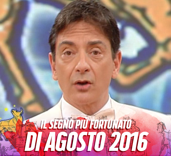 OROSCOPO DI PAOLO FOX: ECCO I SEGNI PIU' FORTUNATI DI AGOSTO 2016 - 24/07/2016