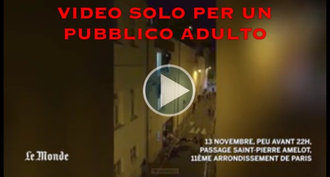 PARIGI, SANGUE E MORTE AL BATACLAN: PERSONE APPESE ALLE FINESTRE - VIDEO - 14/11/2015