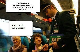 DURANTE ER TRAGITTO IN TRENO !! - 04/06/2012