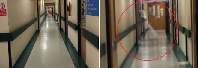 SCATTA UNA FOTO ALLA CORSIA DELL'OSPEDALE: SPUNTA IL FANTASMA DI UNA BAMBINA - 06/01/2016