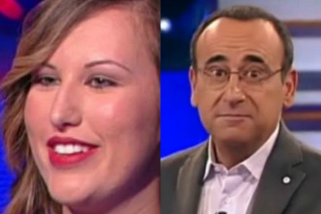 GAFFE SENZA PRECEDENTI A L'EREDITA': E IL WEB NON HA PIETA', LA CONCORRENTE VIENE 'MASSACRATA' COSI' - 29/04/2015