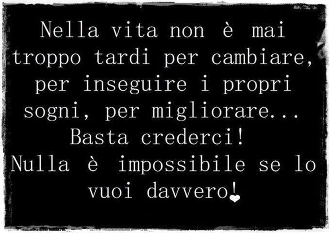 NUN E' MAI TROPPO TARDI !! - 24/09/2012