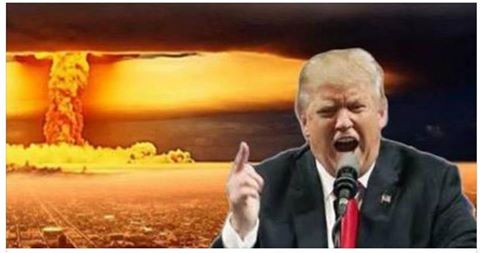 '' LA BOMBA ATOMICA SI' ''. TRUMP E' IMPAZZITO: LA NOTIZIA E' STATA DIFFUSA POCO FA - 09/04/2017