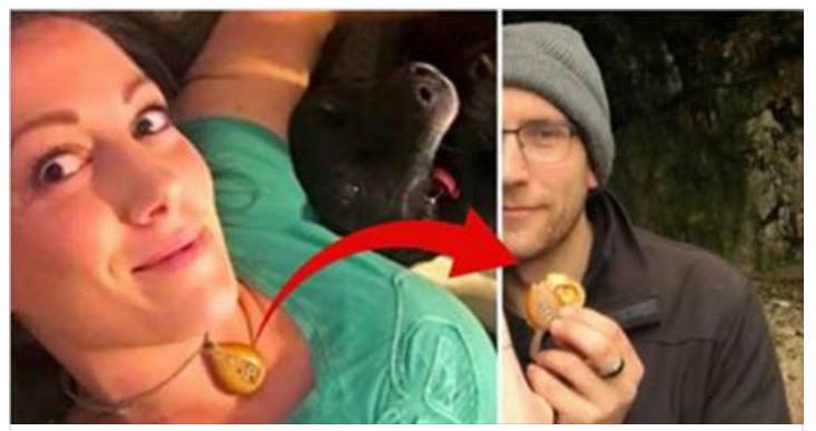 INDOSSA LA COLLANA CHE IL FIDANZATO LE HA REGALATO: DOPO UN ANNO SI ACCORGE DI CIO' CHE LUI HA NASCOSTO DENTRO - 15/05/2017