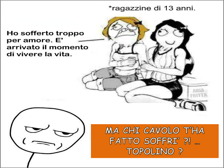 MA CHI CAVOLO T'HA FATTO SOFFRI' ?? ... TOPOLINO ?! - 07/03/2012
