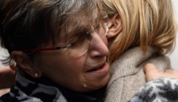 'NONNA CORAGGIO' TORNA A CASA DOPO 20 GIORNI SUL PIANEROTTOLO - 07/02/2013