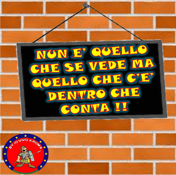 NUN E’ QUELLO CHE SE VEDE MA QUELLO CHE C’E’ DENTRO CHE CONTA !! - 02/04/2012