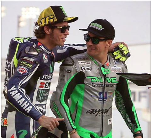 IL POST E' APPARSO POCHI MINUTI FA: VALENTINO ROSSI HA VOLUTO OMAGGIARE NICKY HAYDEN COSI' - 24/05/2017