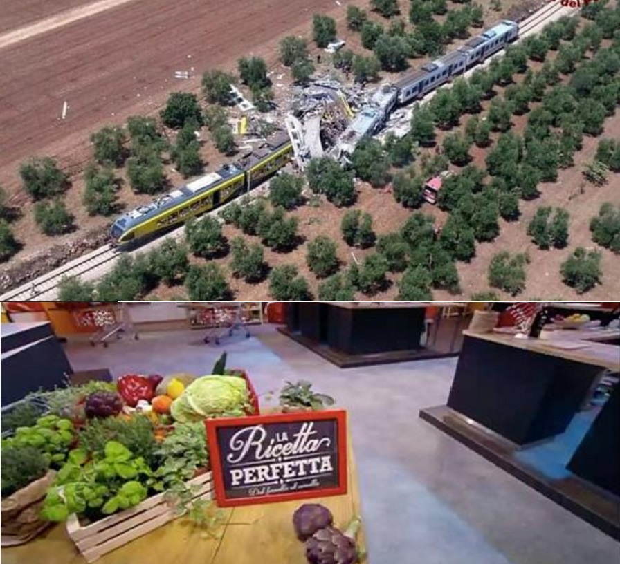 DA CANALE 5 ALLA MORTE NELLO SCONTRO TRA I TRENI IN PUGLIA - 13/07/2016