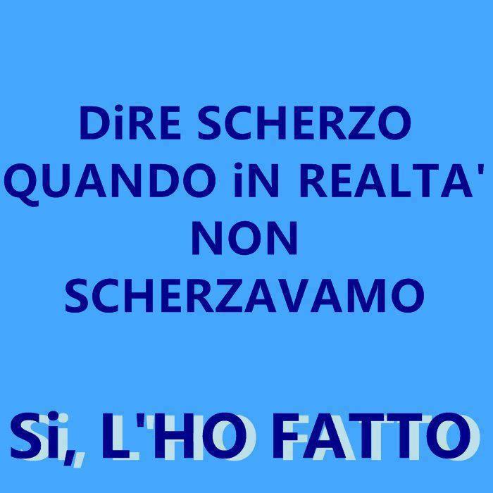 SCHERZANDO, SCHERZANDO... SE PO' DI' LA VERITA' !! - 30/05/2012
