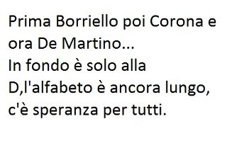 LA SPERANZA E' L'ULTIMA A MORI' !! - 23/04/2012