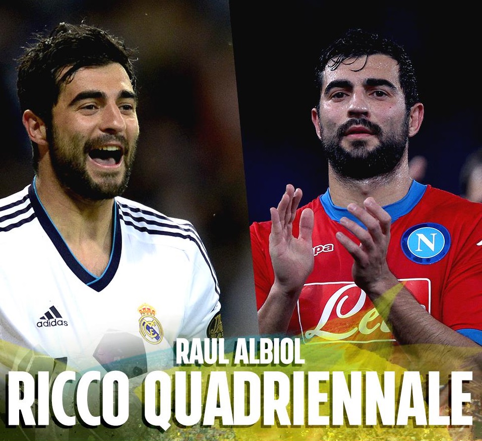 RAUL ALBIOL, ARRIVA LA NOTIZIA DI CALCIOMERCATO - 03/07/2016