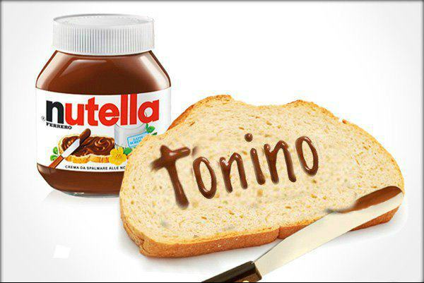 Il tuo nome con pane e nutella - 18/04/2012