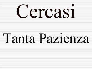 A.A.A. CERCASE !! - 14/05/2012