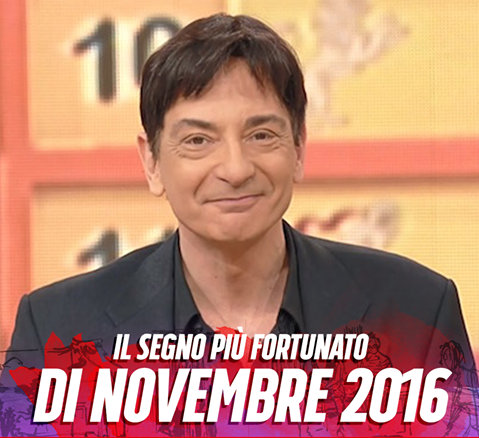 L'OROSCOPO COMPLETO DI PAOLO FOX PER IL MESE DI NOVEMBRE 2016: ECCO I SEGNI PIU' FORTUNATI - 31/10/2016