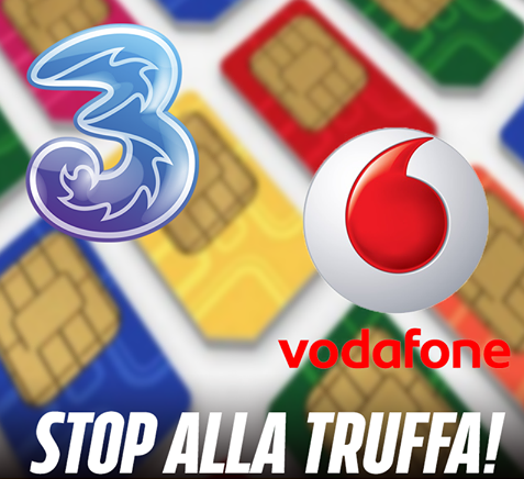 STOP ALLA TRUFFA - A COLORO CHE HANNO COME GESTORE VODAFONE E TRE: ECCO COSA STA SUCCEDENDO - 06/12/2016