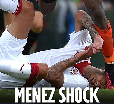 DURANTE LA PARTITA L'EPISODIO SHOCK: ECCO COS'E' SUCCESSO A MENEZ - 04/08/2016