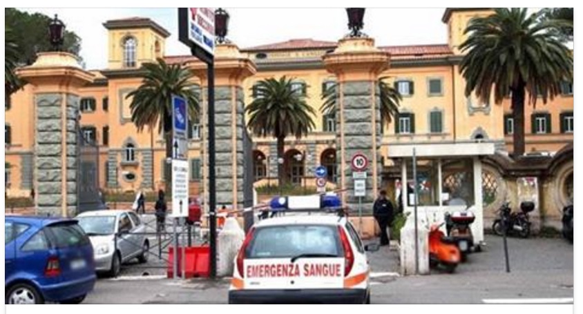 INCENDIO ALL'OSPEDALE SAN CAMILLO A ROMA, MORTO UN UOMO - 01/05/2016