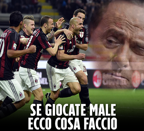 FINALE COPPA ITALIA: ARRIVA LA MINACCIA CLAMOROSA DEL PRESIDENTE DEL MILAN - 20/05/2016