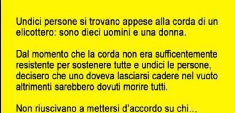 MAI SOTTOVALUTARE IL POTERE DI UNA DONNA... - 09/06/2016