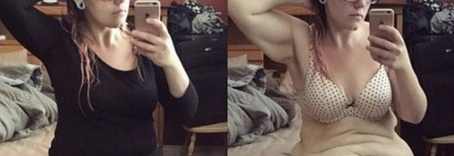 AMANDA, 23 ANNI, PERDE META' DEL SUO PESO: ''SEMBRO UNA POZZANGHERA UMANA'' - 30/05/2016