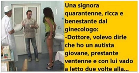 UNA RICCA SIGNORA FA DELLE CONFESSIONI SUI SUOI AMANTI AL GINECOLOGO... - 13/04/2017