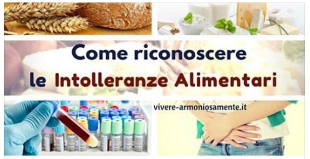 SINTOMI DELLE INTOLLERANZE ALIMENTARI: ECCO COME RICONOSCERLE FACILMENTE - 25/07/2016