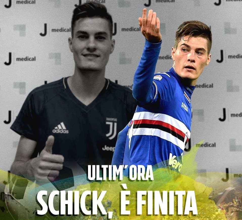 JUVENTUS - SCHICK: UN AUTENTICO COLPO DI SCENA - E ADESSO E' UFFICIALE - 18/07/2017
