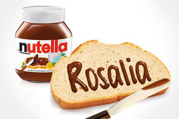 Il tuo nome con pane e nutella - 18/04/2012