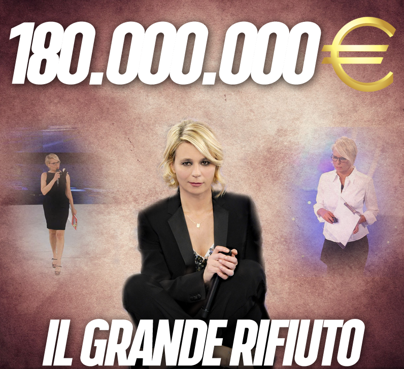''HO RIFIUTATO 180 MILIONI, ECCO COSA VOLEVANO FARMI FARE...'' ECCO LA PROPOSTA SHOCK A MARIA DE FILIPPI - 25/09/2016