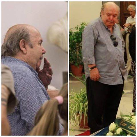LINO BANFI E' DISTRUTTO: L'ATTORE DEVASTATO DAL DOLORE NON TRATTIENE LE LACRIME - 05/07/2017