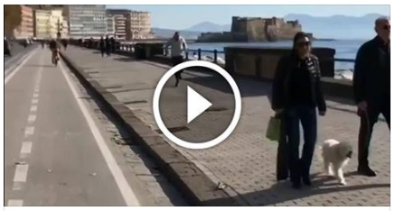 FABIO CANNAVARO IN BICI SUL LUNGOMARE DI NAPOLI CON PINO DANIELE IN SOTTOFONDO: IL VIDEO DA BRIVIDI - 20/11/2016