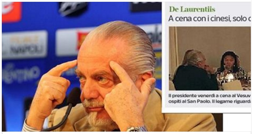 INVESTITORI CINESI NEL NAPOLI: ARRIVANO LE PRIME INDISCREZIONI SULL'AFFARE - 05/11/2016