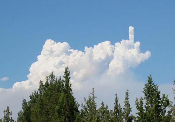 ANCHE LE NUVOLE TE STANNO A' SALUTA' !! - 10/03/2012