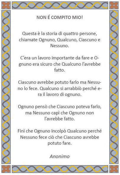 NUN E' COMPITO MIO !! - 04/07/2012