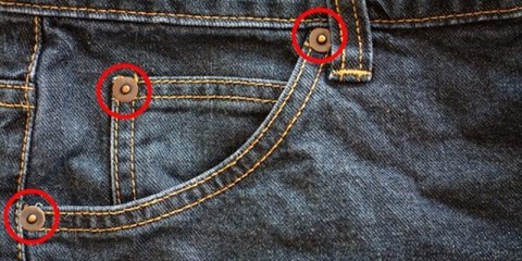 A COSA SERVONO VERAMENTE QUEI BOTTONCINI MINUSCOLI SULLE TASCHE DEI JEANS? LA RISPOSTA SICURAMENTE LA IGNORATE - 24/12/2016