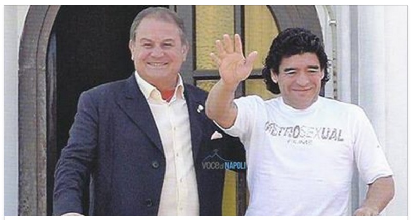 IL BOSS DELLE CERIMONIE E MARADONA: LE FOTO INTROVABILI DI DON ANTONIO POLESE E DIEGO - 05/12/2016