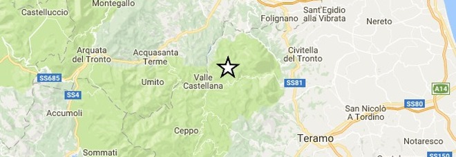 FORTE SCOSSA DI TERREMOTO, POCO FA FORTE SCOSSA AVVERTITA A TERAMO: ''GENTE IN STRADA'' - 08/12/2016