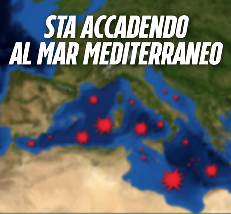 STA ACCADENDO PROPRIO AL MAR MEDITERRANEO: SCATTA L'ALLERTA - 10/12/2016