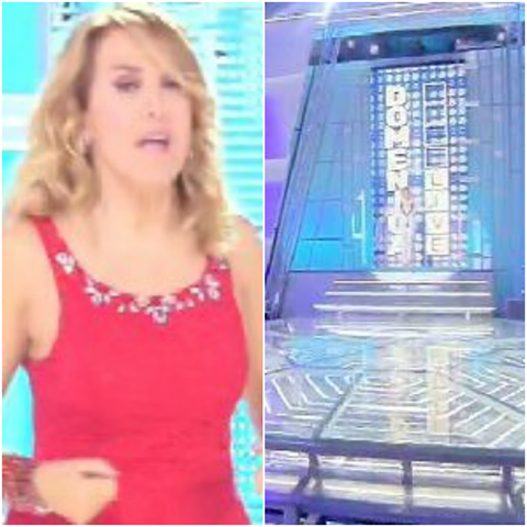 RISSA A DOMENICA LIVE:''ME NE VADO...'' E POI VOLANO SCHIAFFI - SUCCEDE DI TUTTO NELLO STUDIO DI BARBARA D'URSO - 11/12/2016