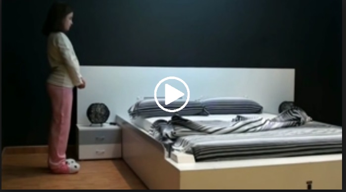 IL LETTO CHE SI RIFA' DA SOLO: UN SOGNO CHE SI REALIZZA - ECCO IL VIDEO - 18/12/2016