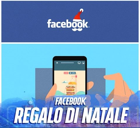 CI AVETE FATTO CASO? ARRIVA LA SORPRESA DI NATALE DI FACEBOOK - 24/12/2016