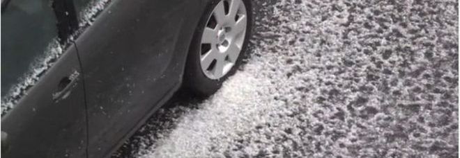 ALTRO CHE PRIMAVERA, TORNA L'INVERNO: ROMA SOTTO LA GRANDINE - 24/03/2014