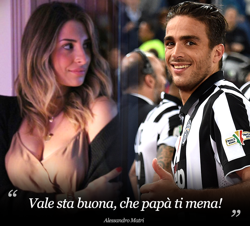 QUESTA VOLTA CI PENSA ALESSANDRO MATRI A CALMARE LE ACQUE: ECCO COSA HA COMBINATO LA FIGLIA DI MASSIMILIANO ALLEGRI - 28/01/2017