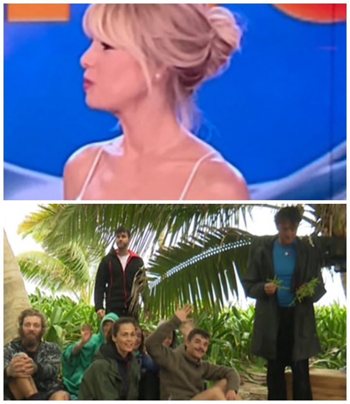 ''IO VOGLIO ANDARE VIA, LA SMETTESSE DI FARE LA GANZA'' ISOLA DEI FAMOSI - PRIMA L'ANNUNCIO, POI LA LITE IN STUDIO - 31/01/2017